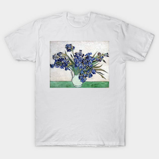 Vincent van Gogh Irises T-Shirt by pdpress